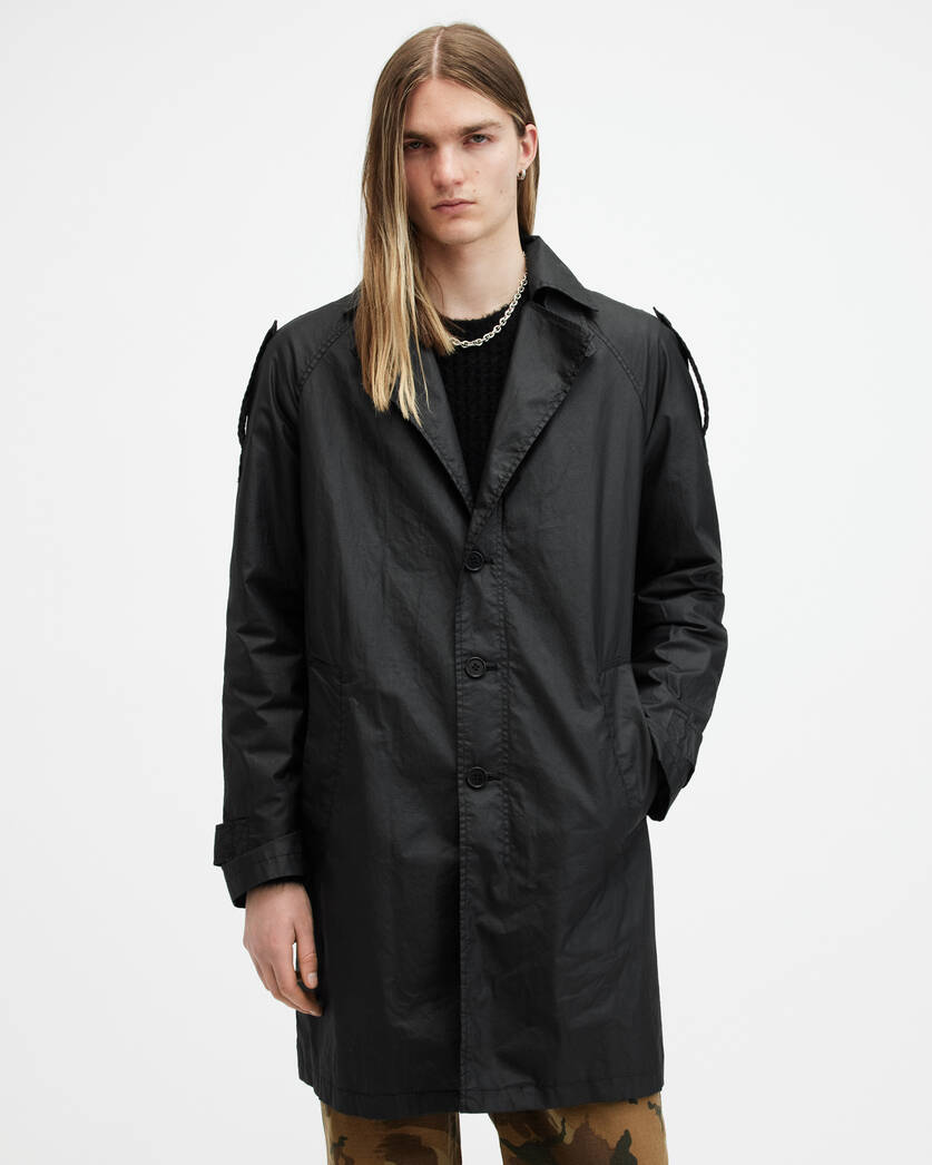 Allman Waxed Water Repellent Mac All Saints