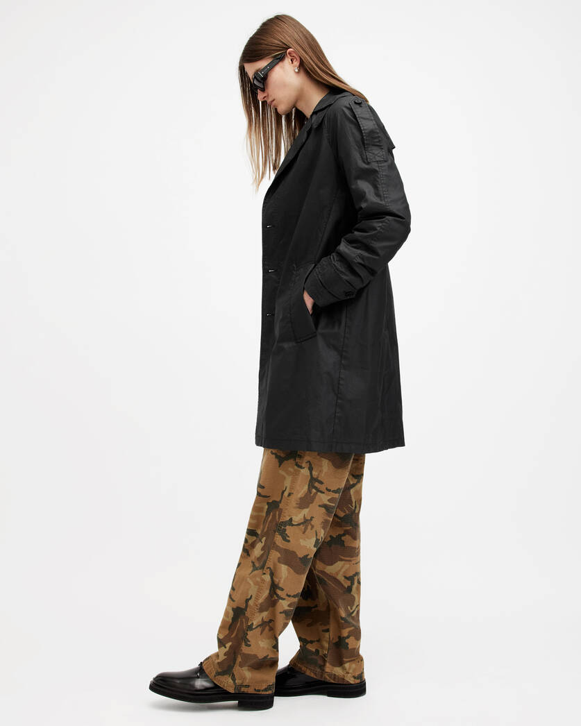 Allman Waxed Water Repellent Mac All Saints