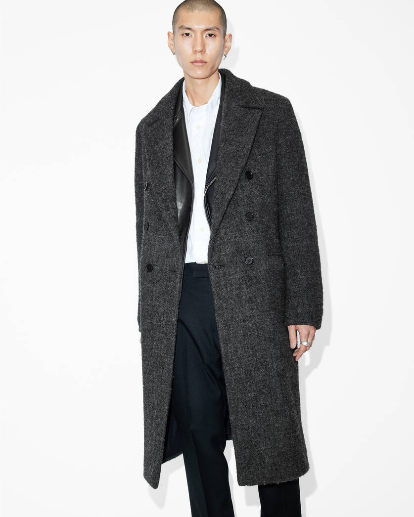 Adler Wool Blend Coat All Saints