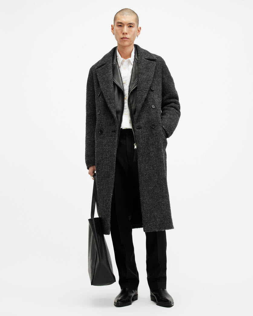 Adler Wool Blend Coat All Saints