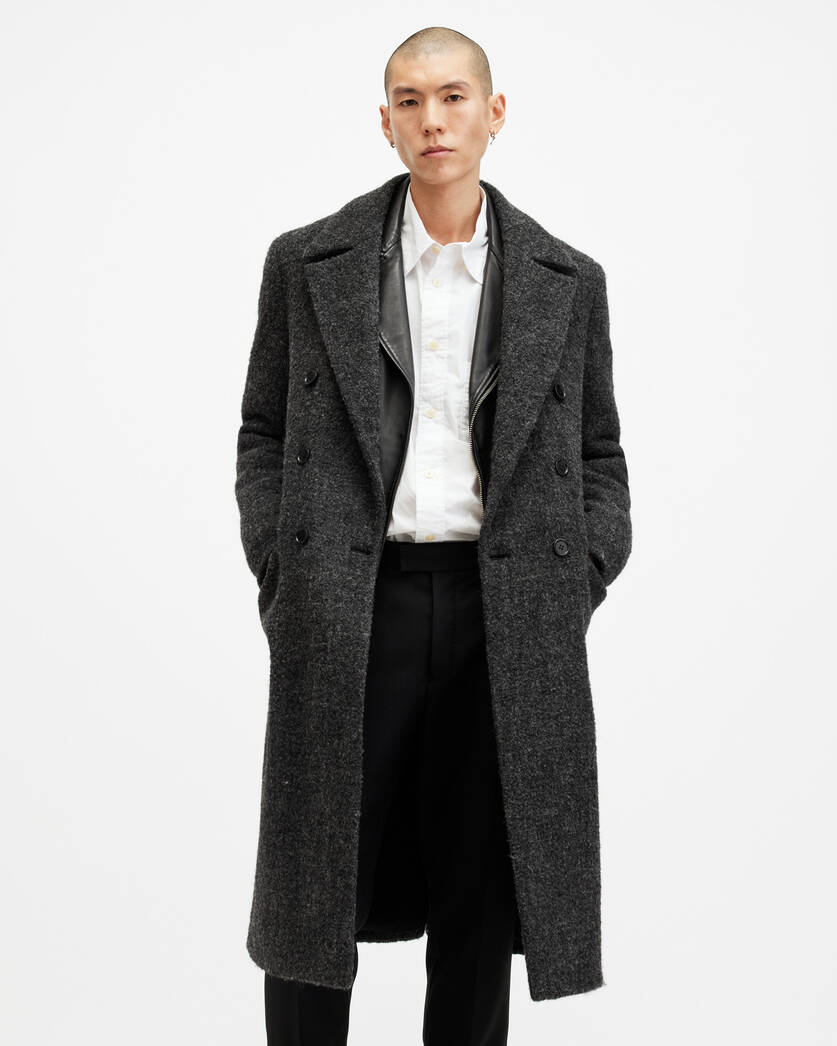 Adler Wool Blend Coat All Saints