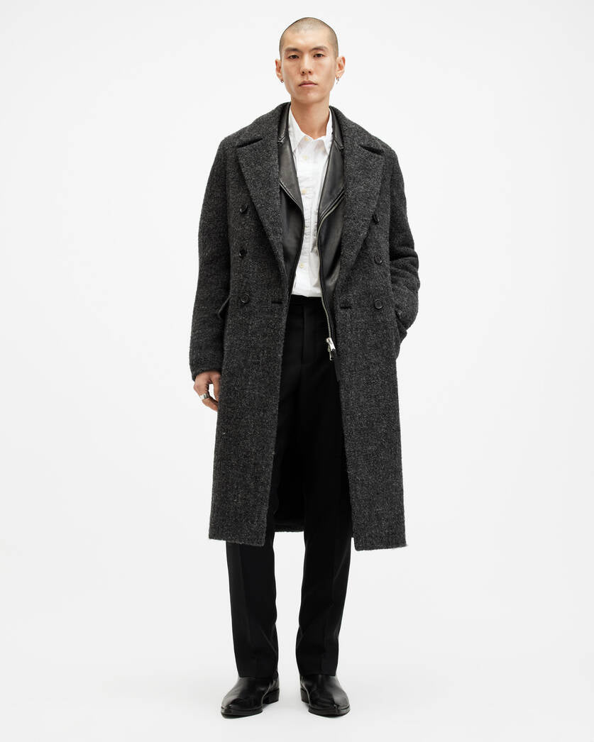 Adler Wool Blend Coat All Saints